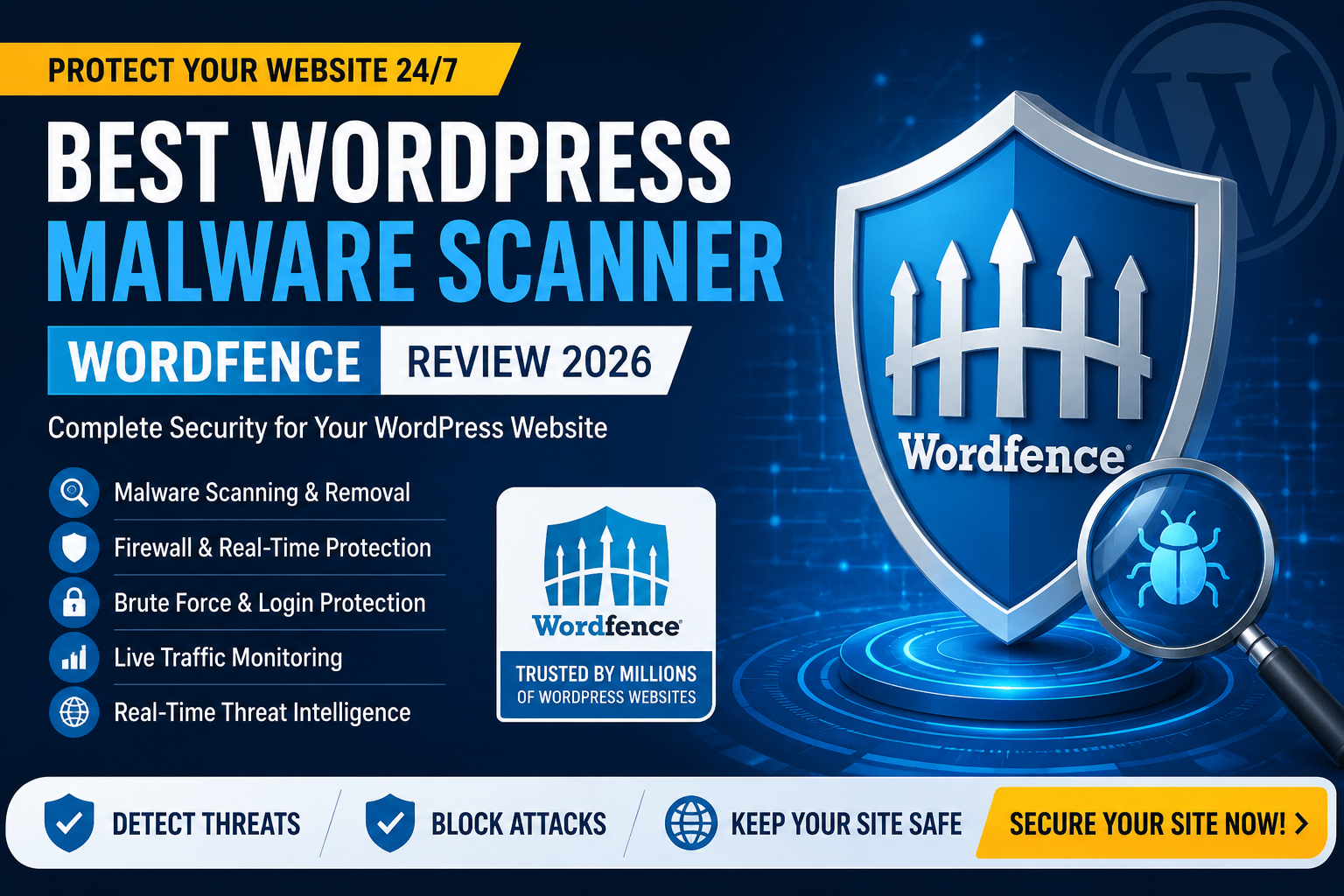 Wordfence WordPress malware scanner