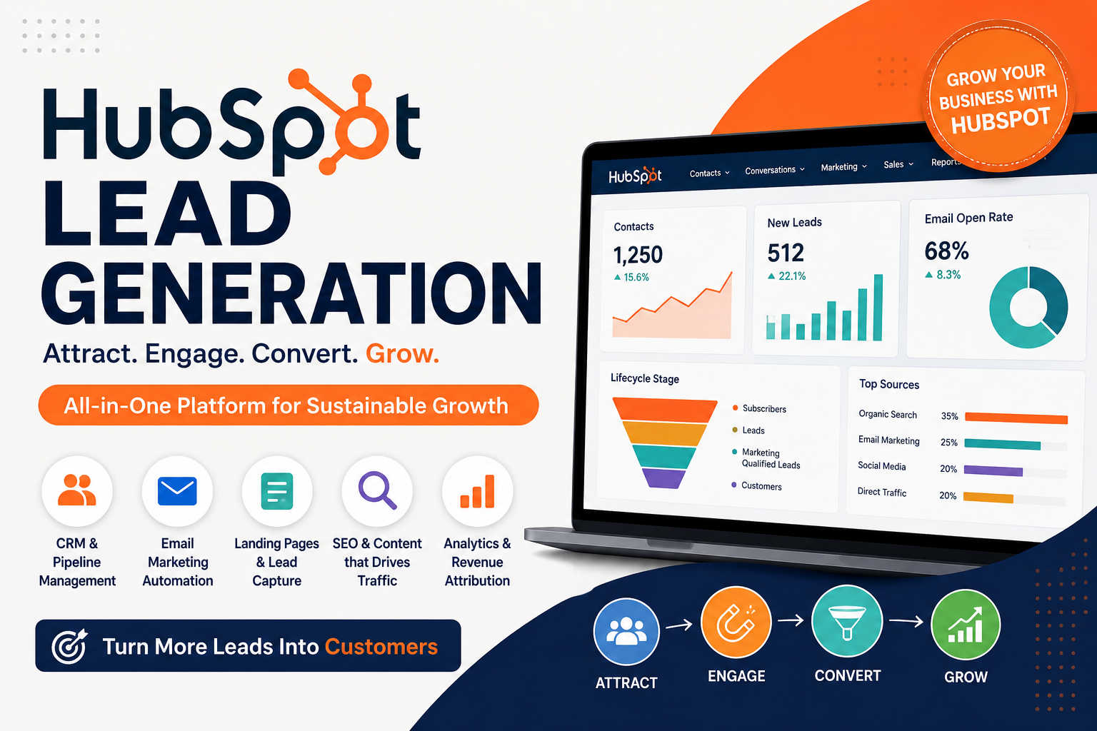 hubspot lead generation