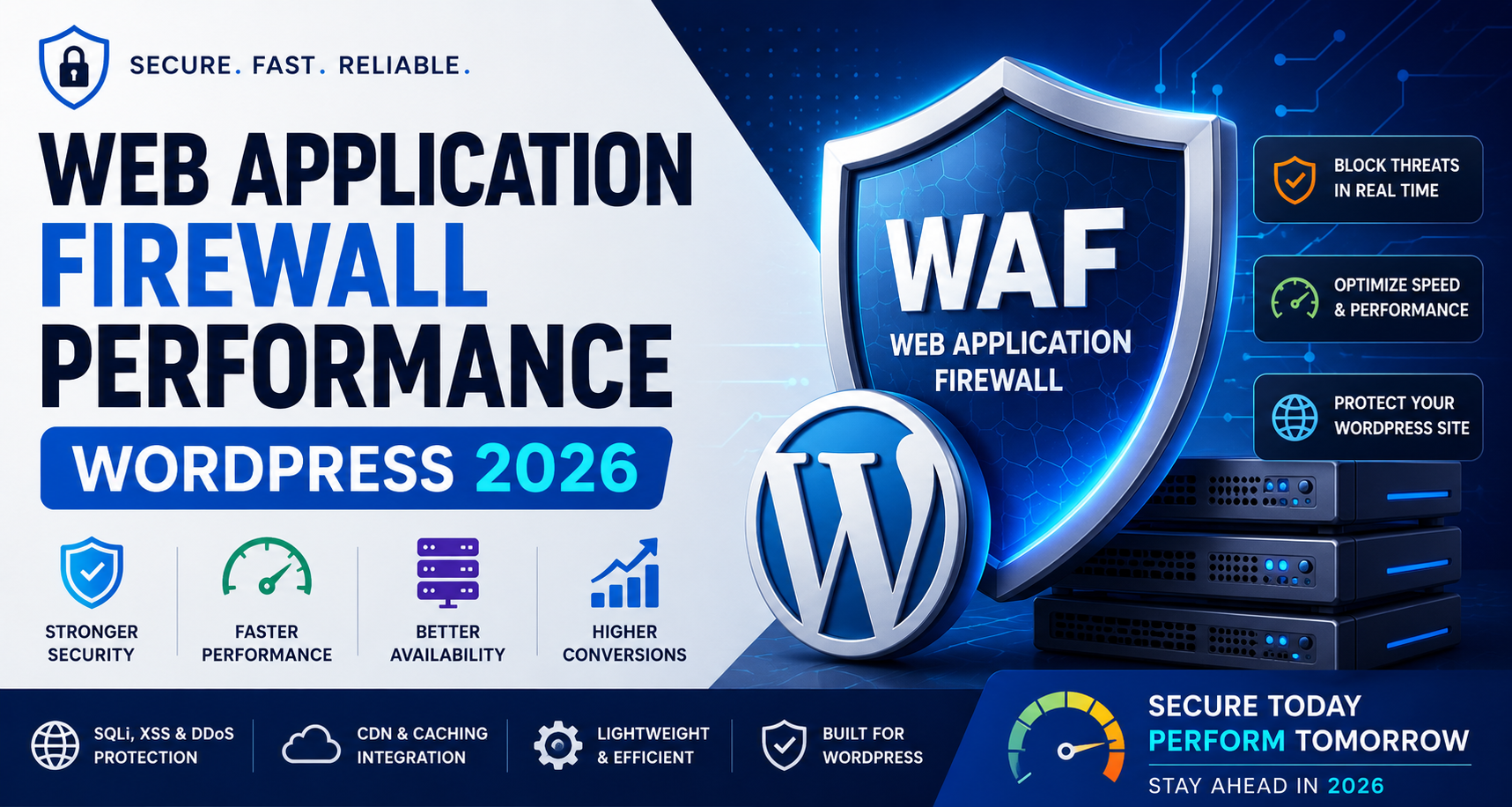 web application firewall filtering bot traffic before reaching WordPress server