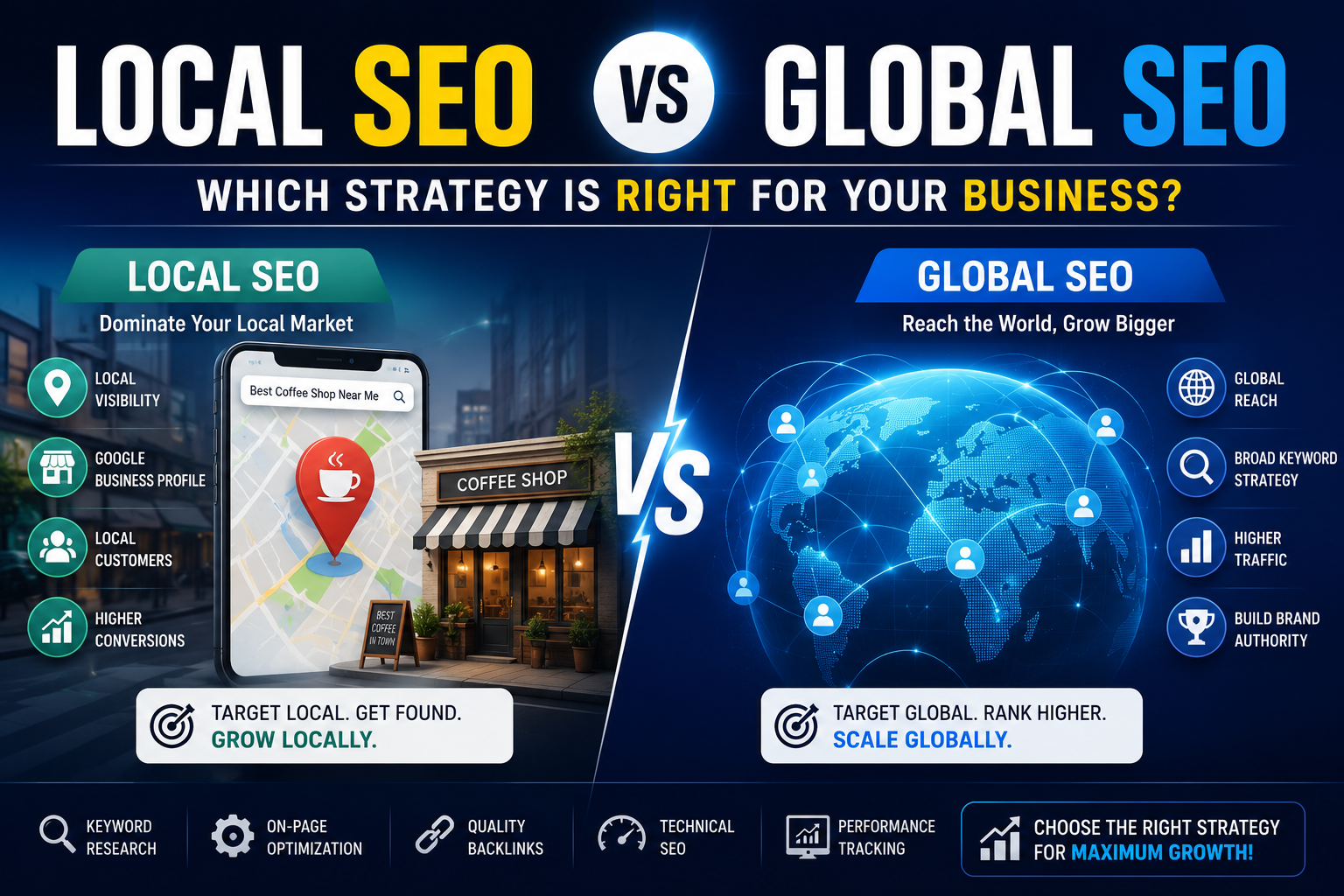 Local SEO vs Global SEO