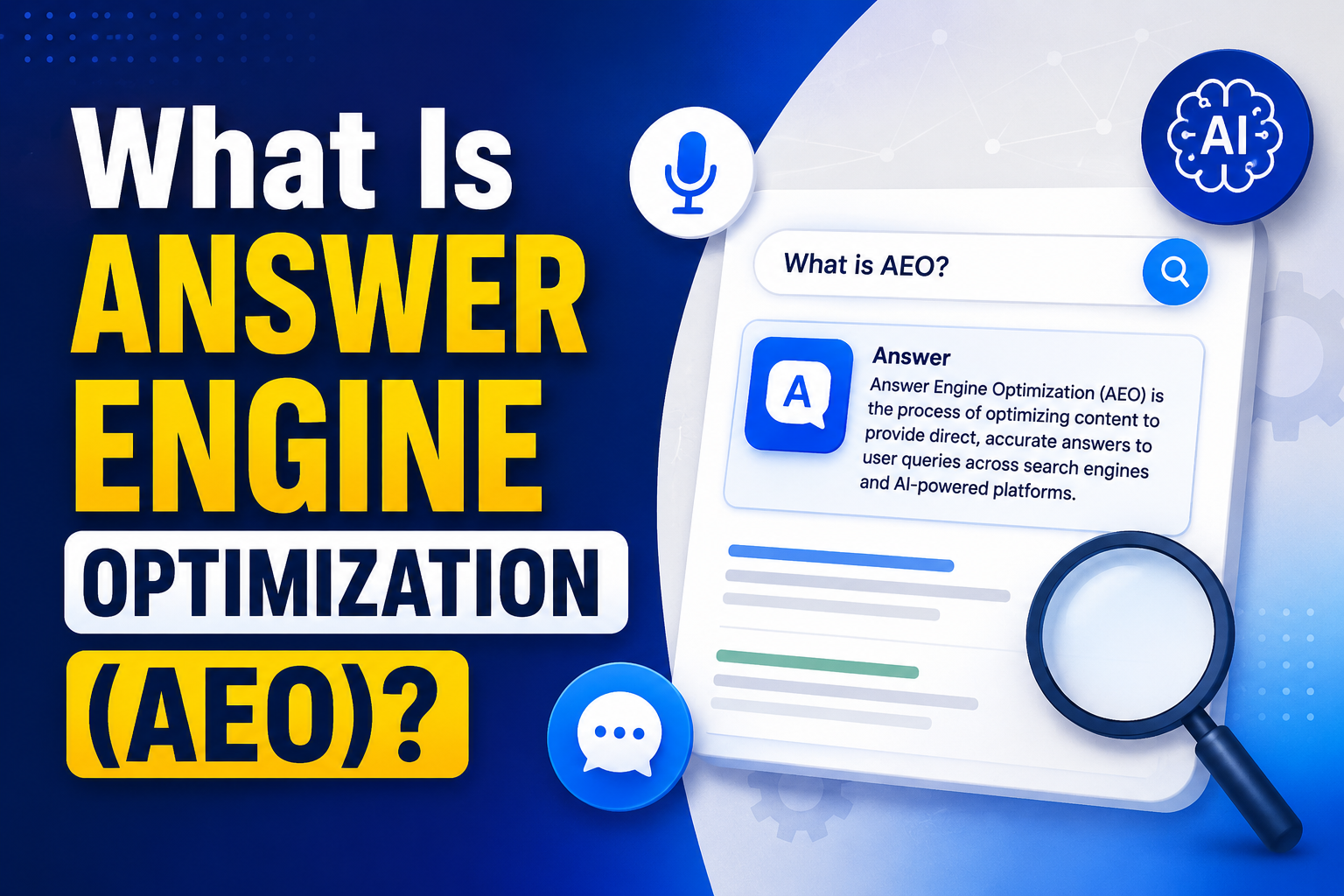Answer Engine Optimization (AEO)
