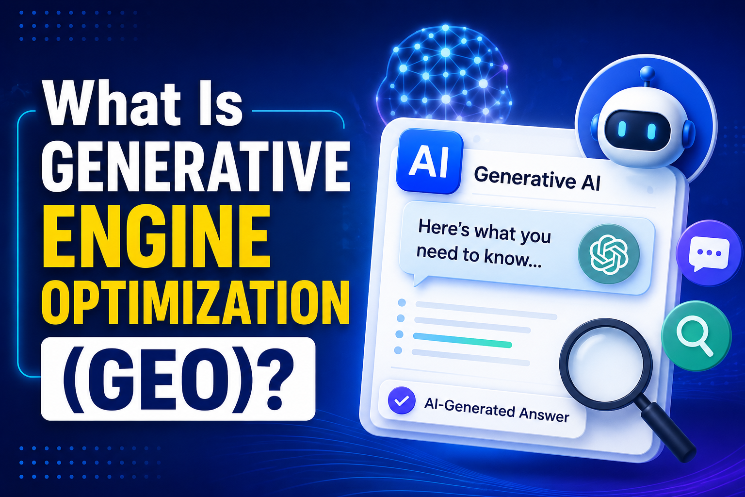 Generative Engine Optimization (GEO)